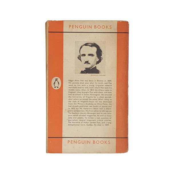 Selected Tales by Edgar Allan Poe - Penguin, 1956