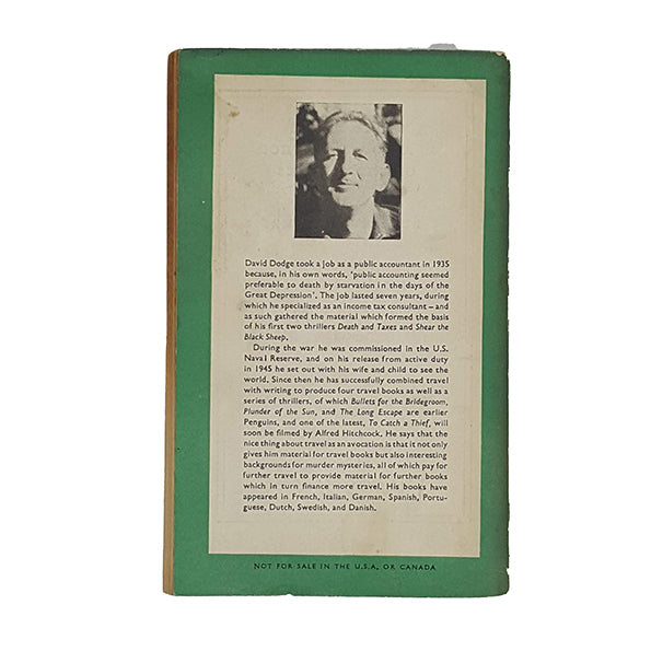 To Catch a Thief by David Dodge - Penguin 1955