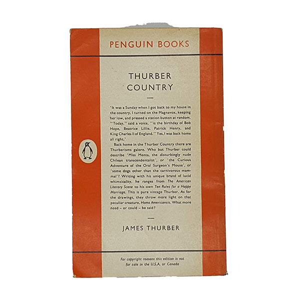 Thurber Country by James Thurber - Penguin 1962