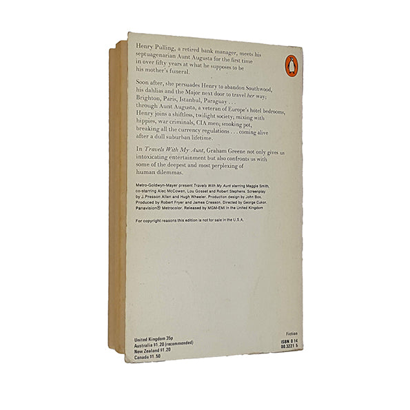 Graham Greene's Travels with my Aunt - Penguin 1974
