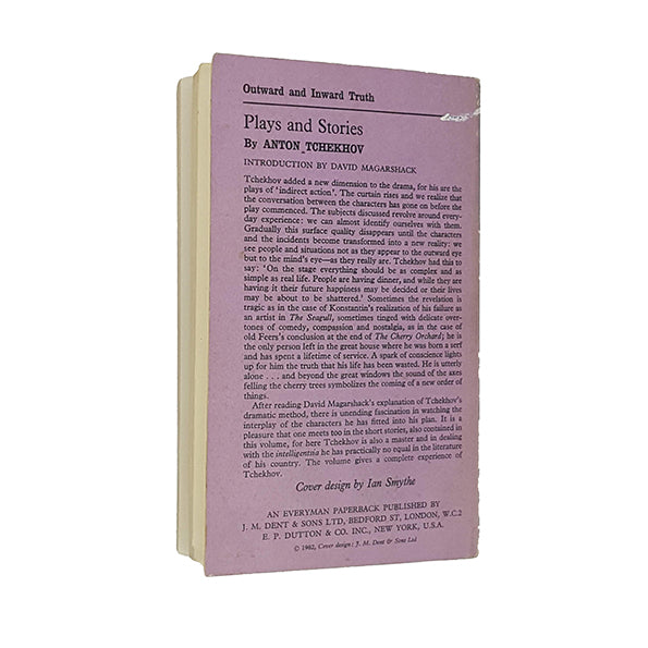 Anton Tchekhov's Plays and Stories - Dent 1962