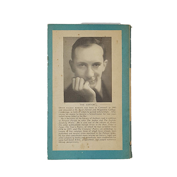 The Centuries' Poetry 4: Hood to Hardy compiled by Denys Kilham Roberts - Pelican 1945