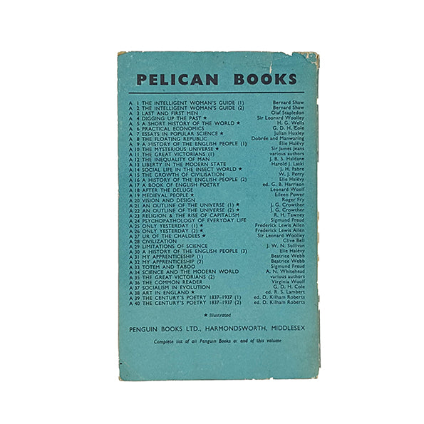 My Apprenticeship (1) by Beatrice Webb - Pelican 1938
