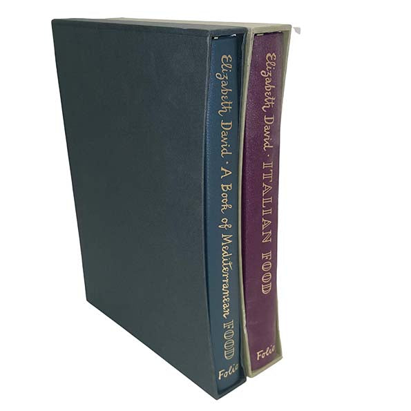 Elizabeth David's Italian &amp; Mediterranean Food - Folio (2 books)