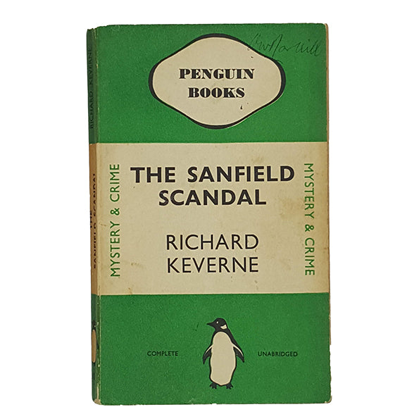 The Sanfield Scandal by Richard Keverne - Penguin 1937