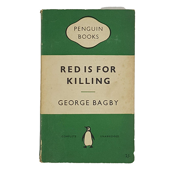 Red is for Killing by George Bagby - Penguin 1954