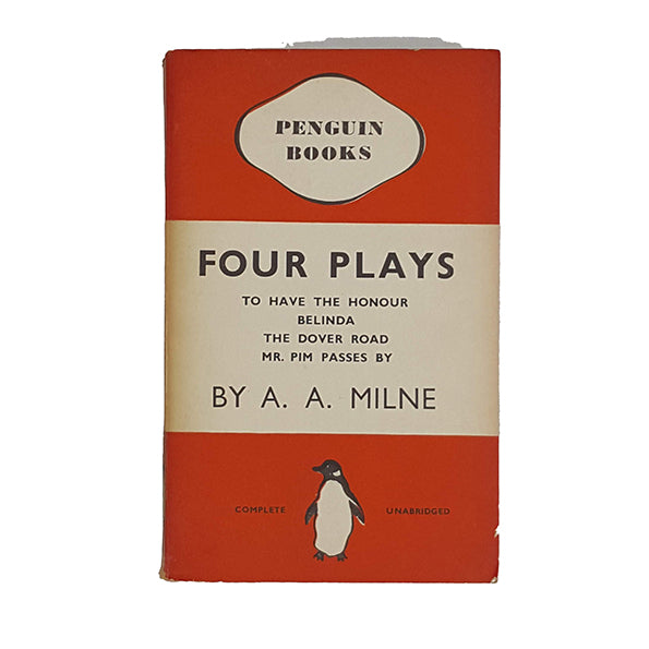 A. A. Milne's Four Plays - Penguin 1939