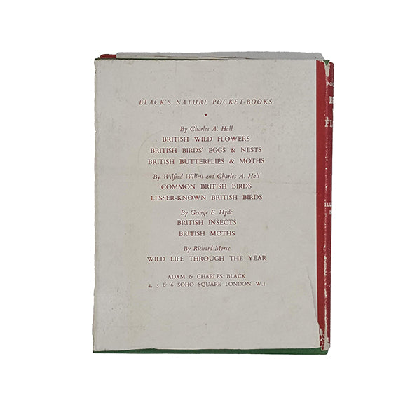 A Pocket Book of British Wild Flowers - A &amp; C Black 1957