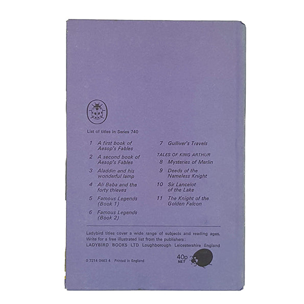 Ladybird 740: Tales of King Arthur, The Knight of the Golden Falcon