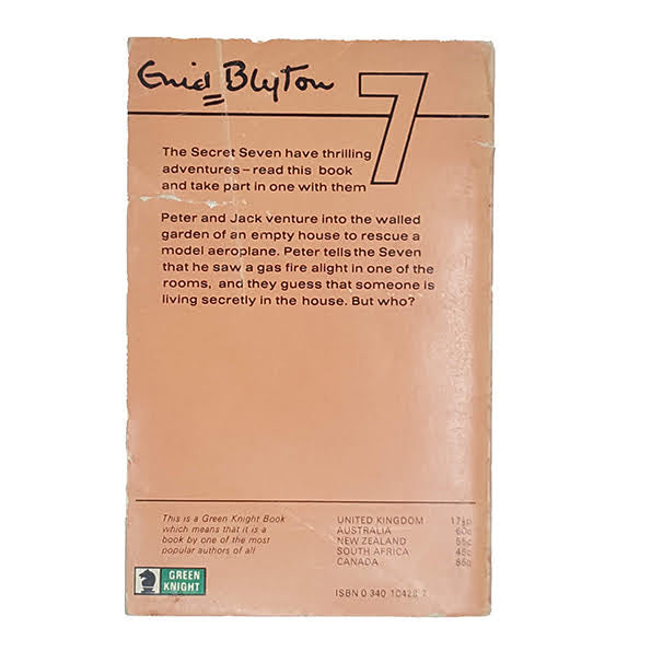 Three Cheers, Secret Seven by Enid Blyton - Knight, 1971