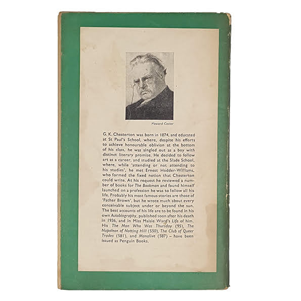 The Innocence of Father Brown by G. K. Chesterton - Penguin, 1950