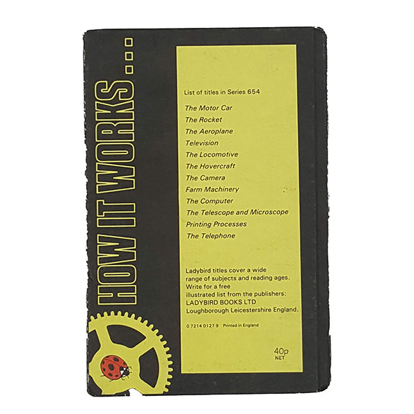 Ladybird 654 How it works, black cover: The Motor Car