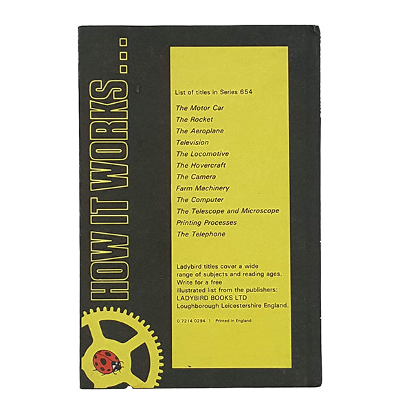 Ladybird 654 How it works, black cover: The Telescope and Microscope