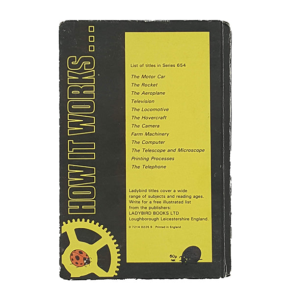 Ladybird 654 How it works, black cover: The Locomotive