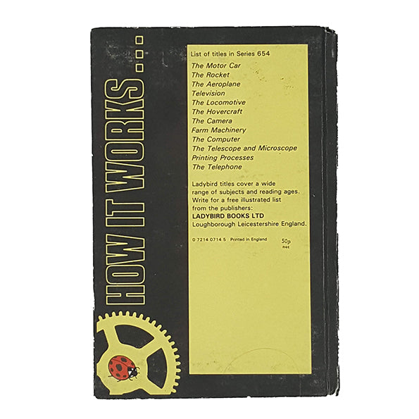 Ladybird 654 How it works, black cover: The Telephone