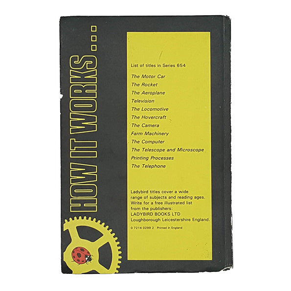 Ladybird 654 How it works, black cover: Printing Processes