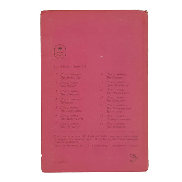 Ladybird 654 How it works, full illustrated cover: Telescope and Microscope