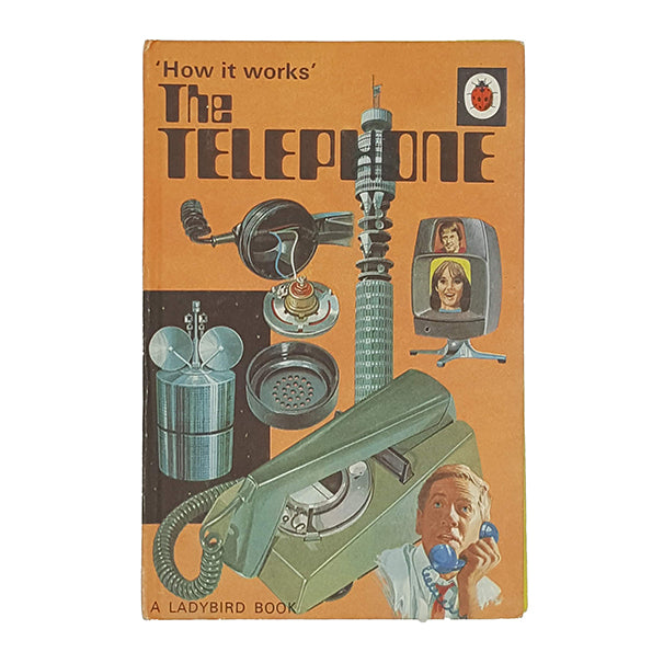 Ladybird 654 How it works, full illustrated cover: The Telephone
