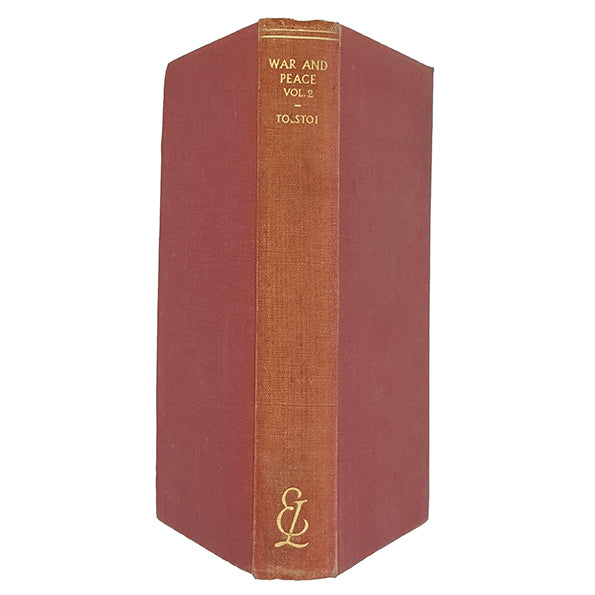 Leo Tolstoy's War and Peace Vol 2 - Dent 1954