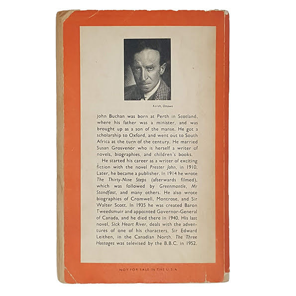 The Three Hostages by John Buchan - Penguin, 1955