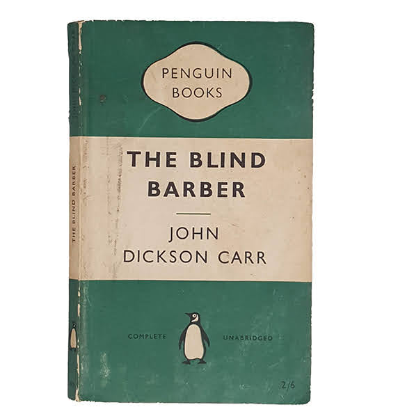 The Blind Barber by John Dickson-Carr - Penguin, 1955