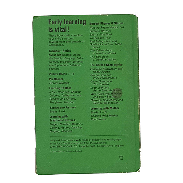 Ladybird 793 Garden Gang: Wee Willie Water Melon and Betty Beetroot 1979