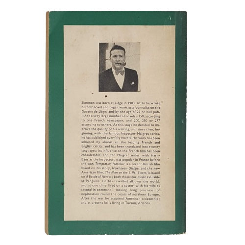 The Man from Everywhere/Newhaven-Dieppe by Simenon - Penguin, 1952