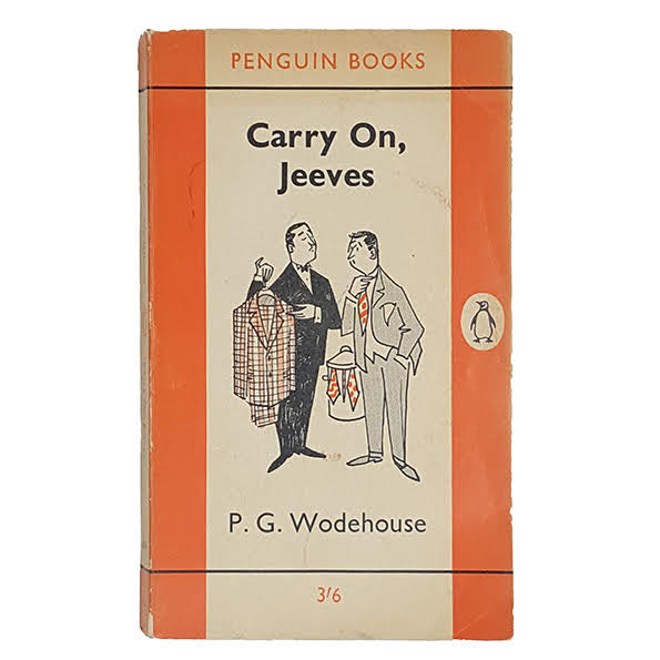 Carry On, Jeeves by P. G. Wodehouse - Penguin, 1962