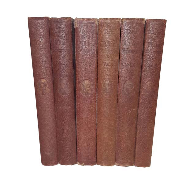 The Works of William Shakespeare (6 books) - Clowes, 1934