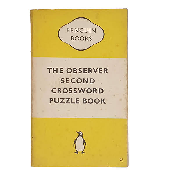 The Observer Second Crossword Puzzle Book - Penguin, 1953