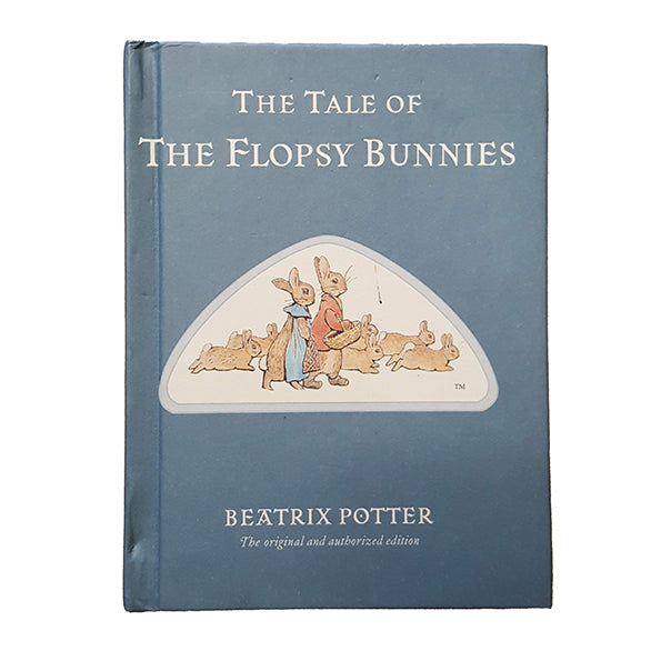 Beatrix Potter&#39;s The Tale of the Flopsy Bunnies - BLUE COVER