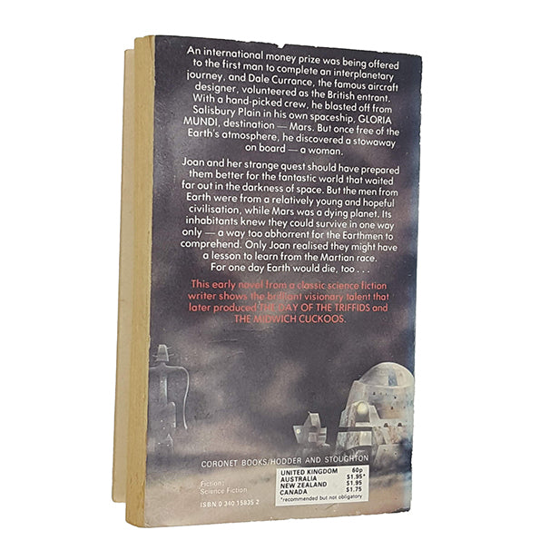 Stowaway to Mars by John Wyndham - Coronet 1977