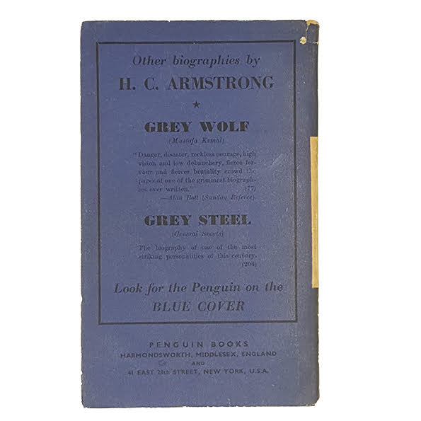 Lord of Arabia by H. C. Armstrong - Penguins, 1938