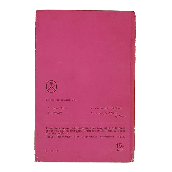 Ladybird 584 Recognition: Motor Cars 1968