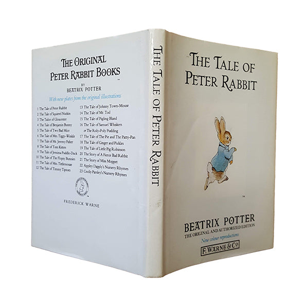 Beatrix Potter's The Tale of Peter Rabbit  - WHITE DJ, GREEN COVER