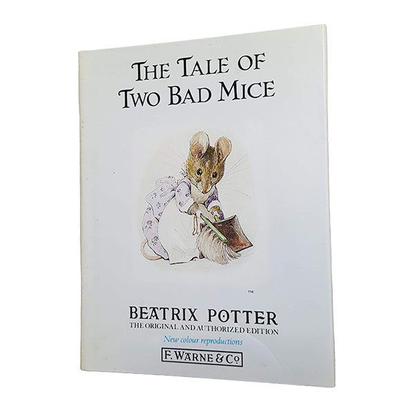 Beatrix Potter's The Tale of Two Bad Mice - WHITE DJ, GREEN COVER