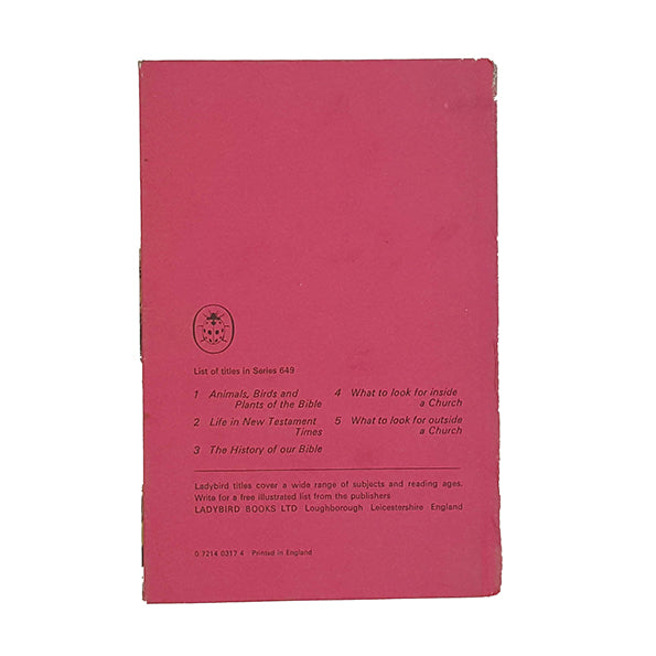 Ladybird 649: What to Look for Outside a Church 1972