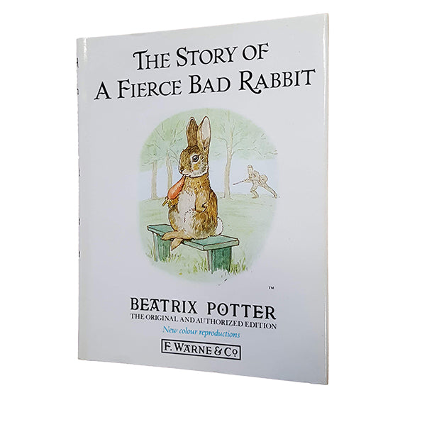 Beatrix Potter's The Tale of A Fierce Bad Rabbit - WHITE DJ, GREEN COVER