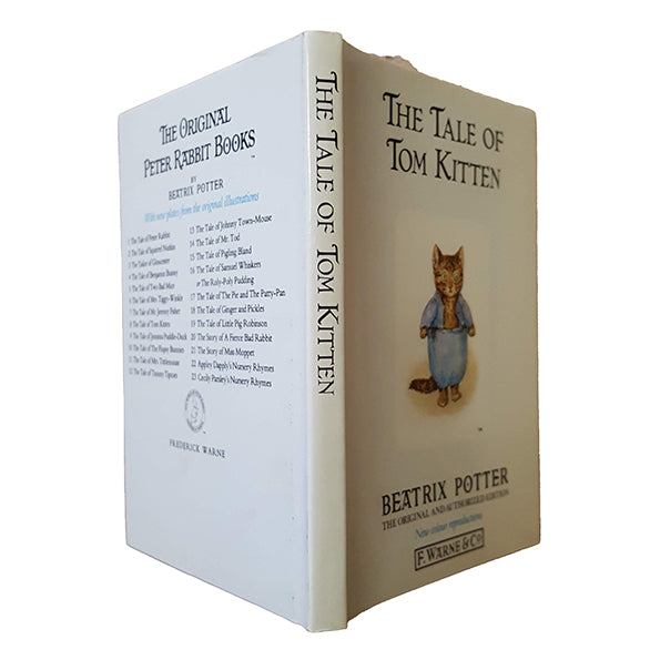 Beatrix Potter's The Tale of Tom Kitten - WHITE DJ, GREEN COVER