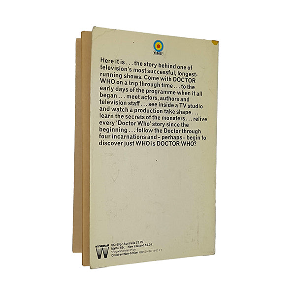 The Making of Doctor Who by Terrance Dicks and Malcolm Hulke Signed by Tom Baker - Target 1976