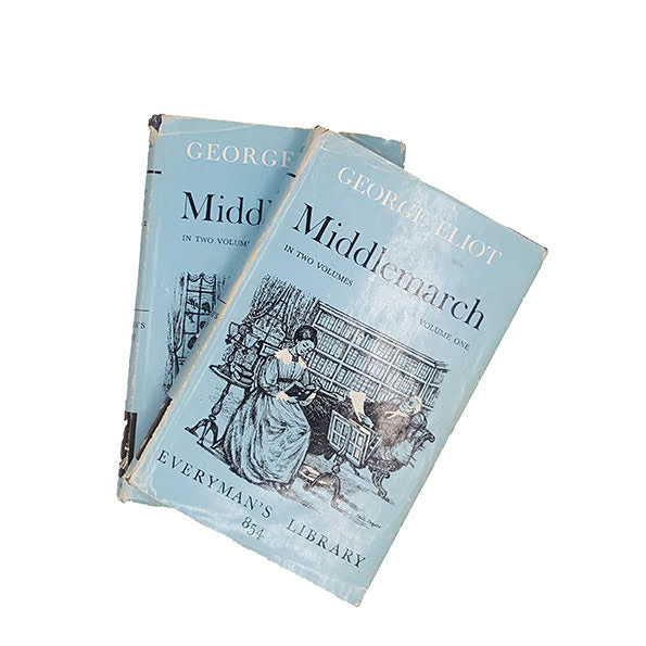 Middlemarch by George Eliot (2 vols) - Everyman, 1961