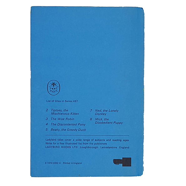 Ladybird 497: Ned the Lonely Donkey 1949