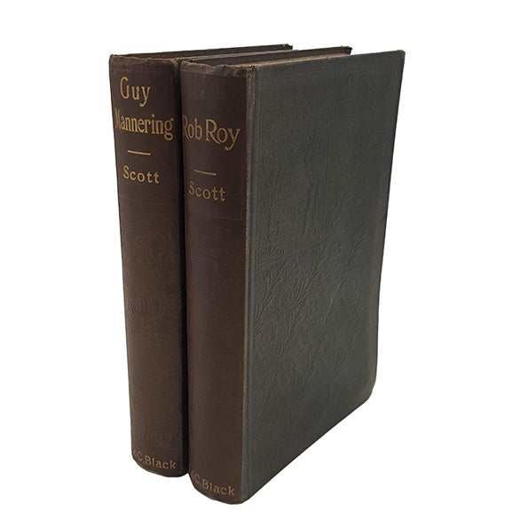 Sir Walter Scott's Rob Roy and Guy Mannering - Adam &amp; Charles Black, 1897