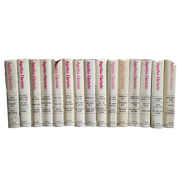 Agatha Christie Crime Collection - 15 Books - Hamlyn, c.1970