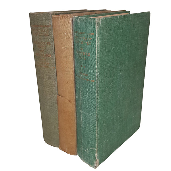 The Novels of Jane Austen 3 Book Collection - Oxford, 1946-59