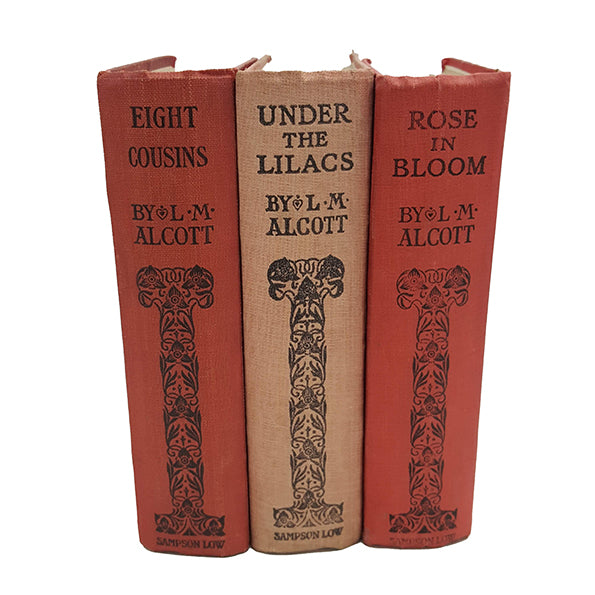 Louisa M. Alcott's Eight Cousins, Under the Lilacs &amp; Rose in Bloom - Sampson Low