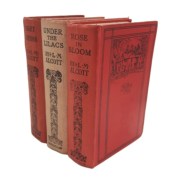 Louisa M. Alcott's Eight Cousins, Under the Lilacs &amp; Rose in Bloom - Sampson Low