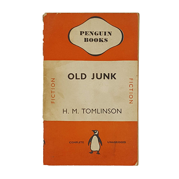 Old Junk by H. M. Tomlinson - Penguin 1940
