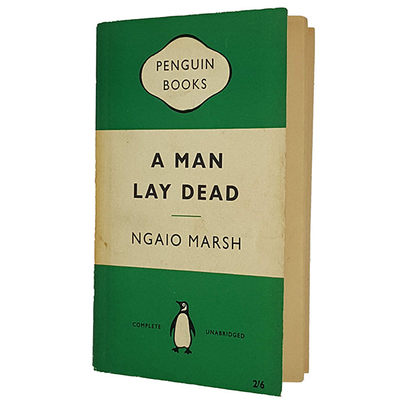 A Man Lay Dead by Ngaio Marsh - Penguin 1959
