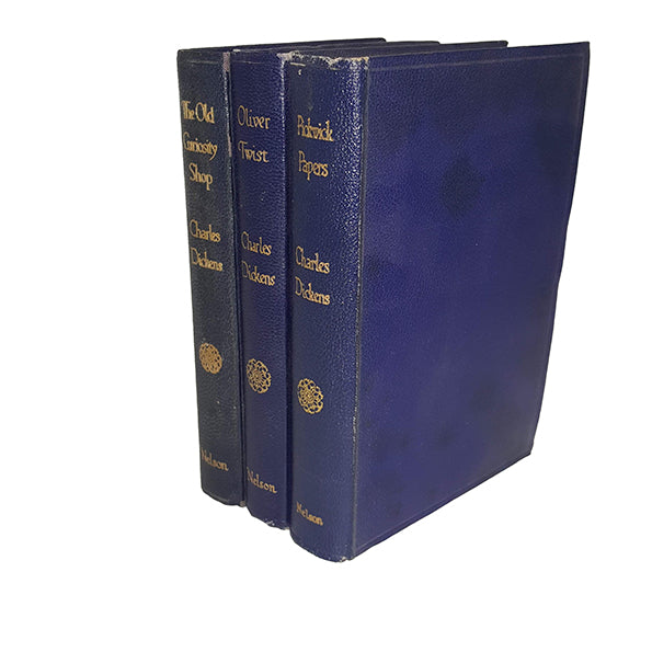 Charles Dickens Novels (3 Blue Books)